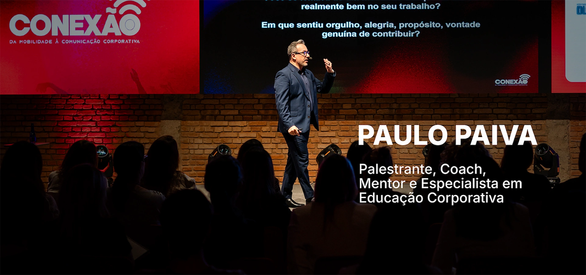 PAULO PAIVA: palestrante, coach, mentor e especialista em educação corporativa.